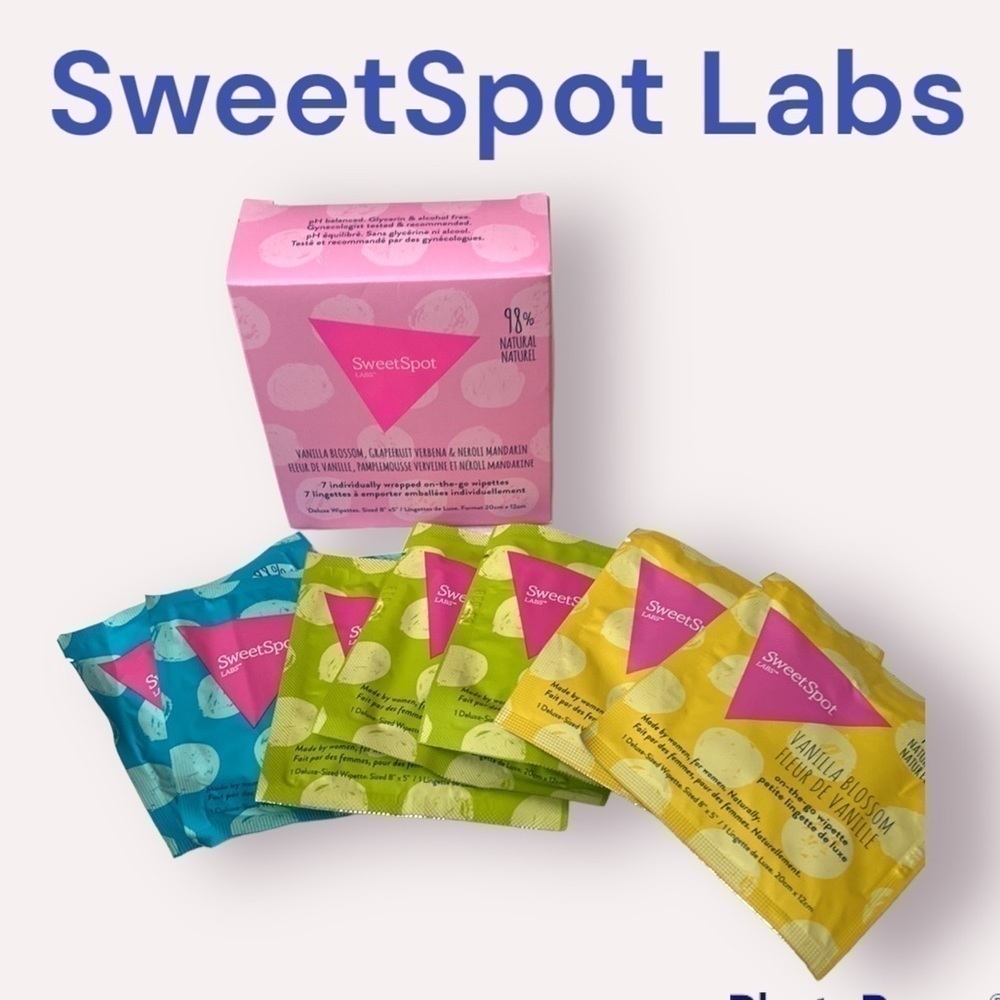 SweetSpot Labs On-the-Go Wipettes NWT